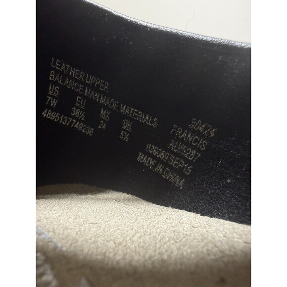 Thom McAn Women's Francis Black Dress Pump Kitten Heel Shoes Wide Width - Picture 7 of 9